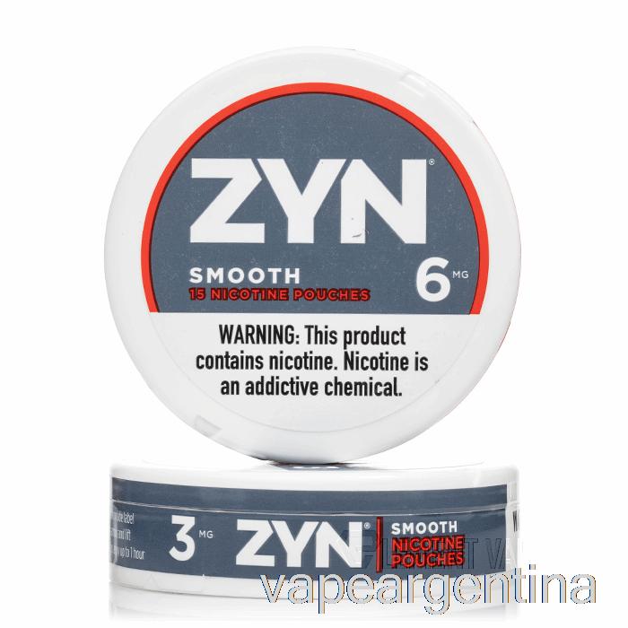 Bolsas De Nicotina Zyn - Smooth 6 Mg (paquete De 5) Vape Argentina